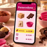 Prévia de Lista dos Melhores Fornecedores da Confeiteira